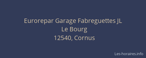 Eurorepar Garage Fabreguettes JL
