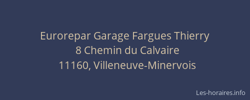 Eurorepar Garage Fargues Thierry