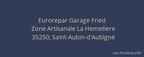 Eurorepar Garage Fried