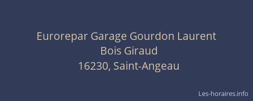Eurorepar Garage Gourdon Laurent