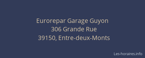 Eurorepar Garage Guyon
