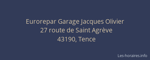 Eurorepar Garage Jacques Olivier
