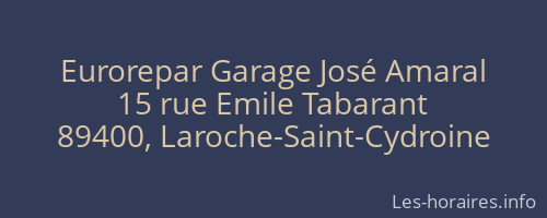 Eurorepar Garage Jos&eacute; Amaral