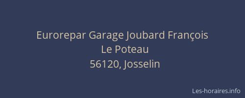 Eurorepar Garage Joubard Fran&ccedil;ois