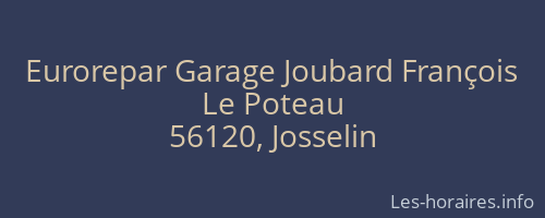 Eurorepar Garage Joubard François