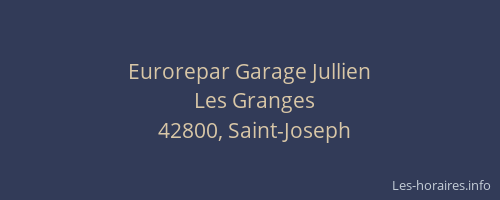 Eurorepar Garage Jullien