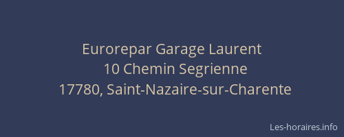 Eurorepar Garage Laurent