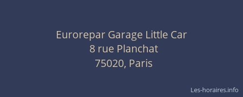 Eurorepar Garage Little Car