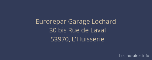 Eurorepar Garage Lochard