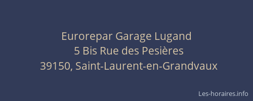 Eurorepar Garage Lugand