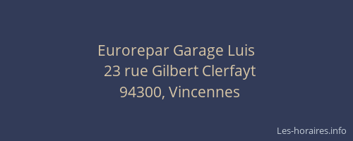 Eurorepar Garage Luis