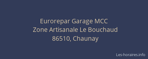 Eurorepar Garage MCC