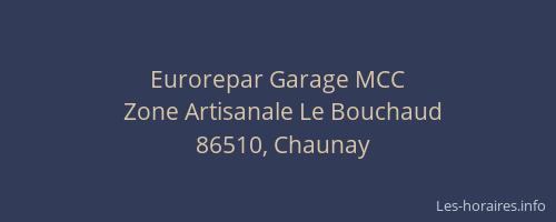 Eurorepar Garage MCC
