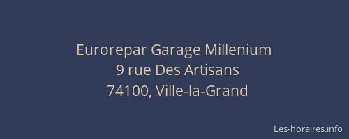Eurorepar Garage Millenium
