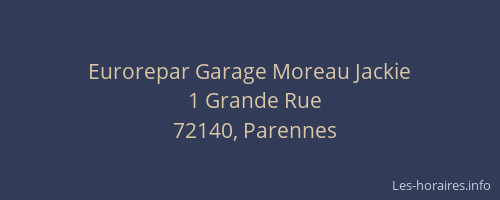 Eurorepar Garage Moreau Jackie