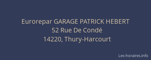 Eurorepar GARAGE PATRICK HEBERT