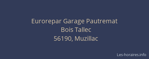 Eurorepar Garage Pautremat