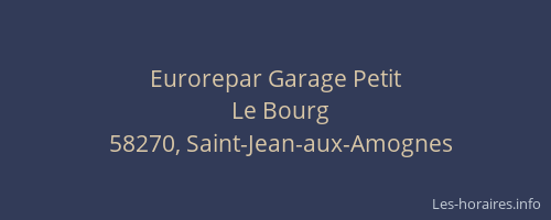 Eurorepar Garage Petit