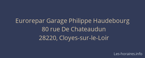 Eurorepar Garage Philippe Haudebourg