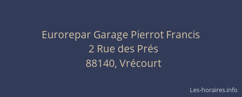 Eurorepar Garage Pierrot Francis