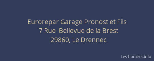 Eurorepar Garage Pronost et Fils