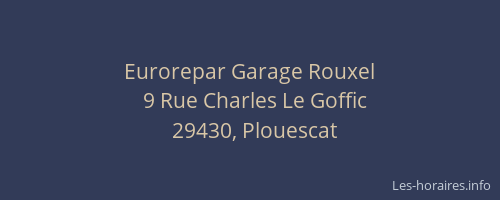 Eurorepar Garage Rouxel