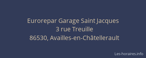 Eurorepar Garage Saint Jacques