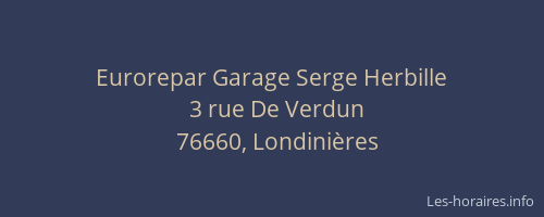 Eurorepar Garage Serge Herbille