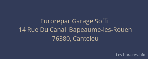 Eurorepar Garage Soffi