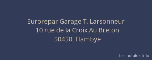 Eurorepar Garage T. Larsonneur