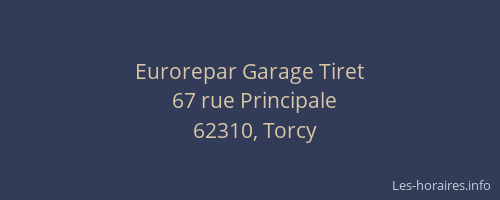 Eurorepar Garage Tiret