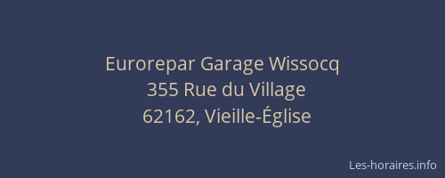 Eurorepar Garage Wissocq