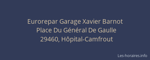 Eurorepar Garage Xavier Barnot