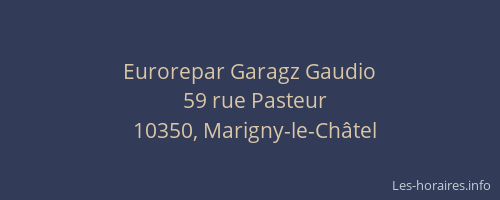 Eurorepar Garagz Gaudio