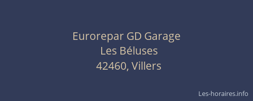 Eurorepar GD Garage