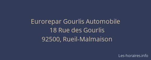 Eurorepar Gourlis Automobile