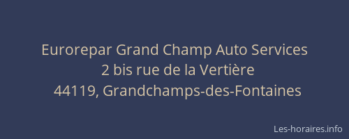 Eurorepar Grand Champ Auto Services