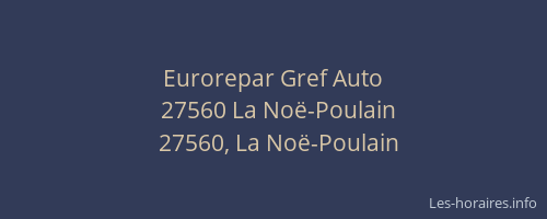 Eurorepar Gref Auto