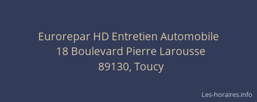 Eurorepar HD Entretien Automobile