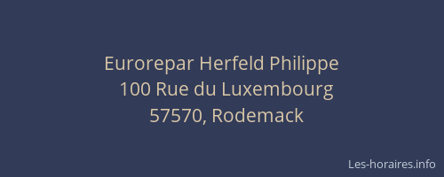 Eurorepar Herfeld Philippe