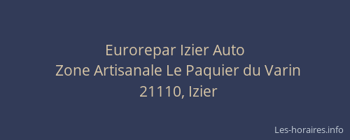 Eurorepar Izier Auto