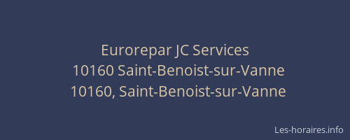 Eurorepar JC Services