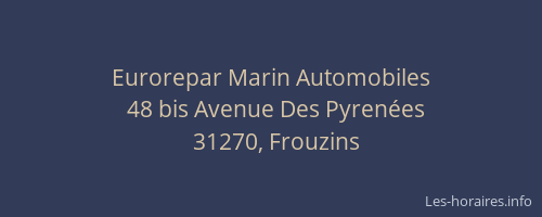 Eurorepar Marin Automobiles