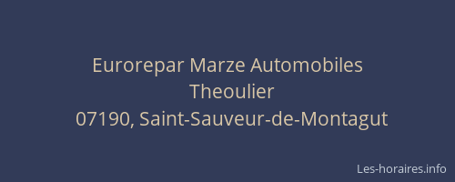 Eurorepar Marze Automobiles