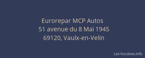Eurorepar MCP Autos