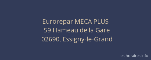 Eurorepar MECA PLUS