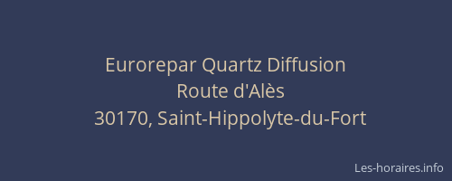 Eurorepar Quartz Diffusion