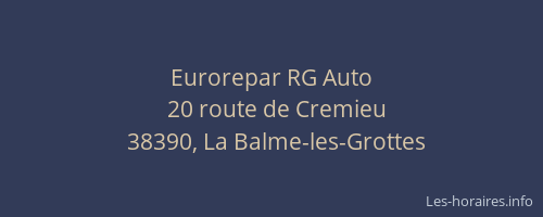 Eurorepar RG Auto