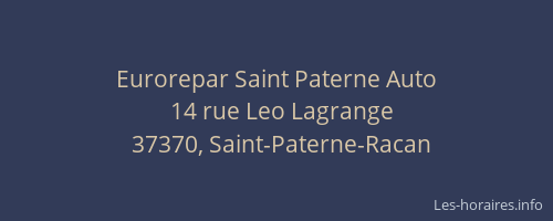 Eurorepar Saint Paterne Auto