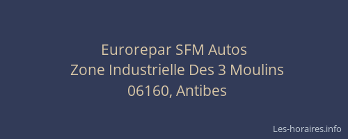 Eurorepar SFM Autos